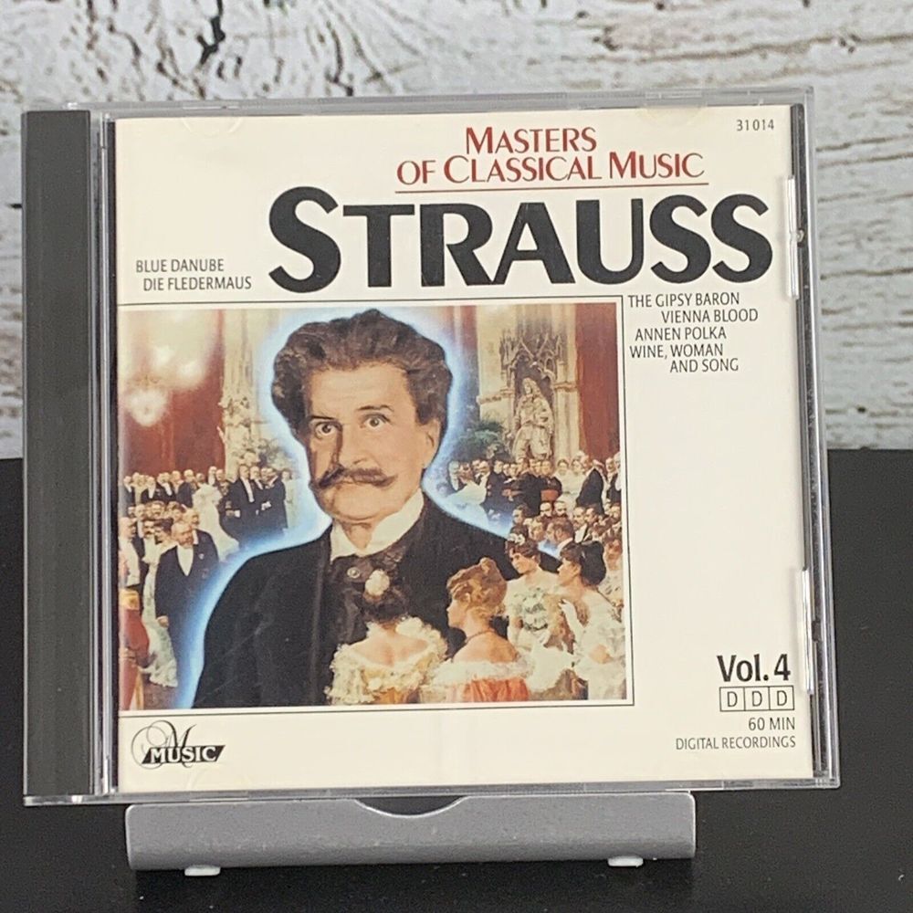 Masters of Classical Music Strauss (CD, May-1998, Delta Distribution)